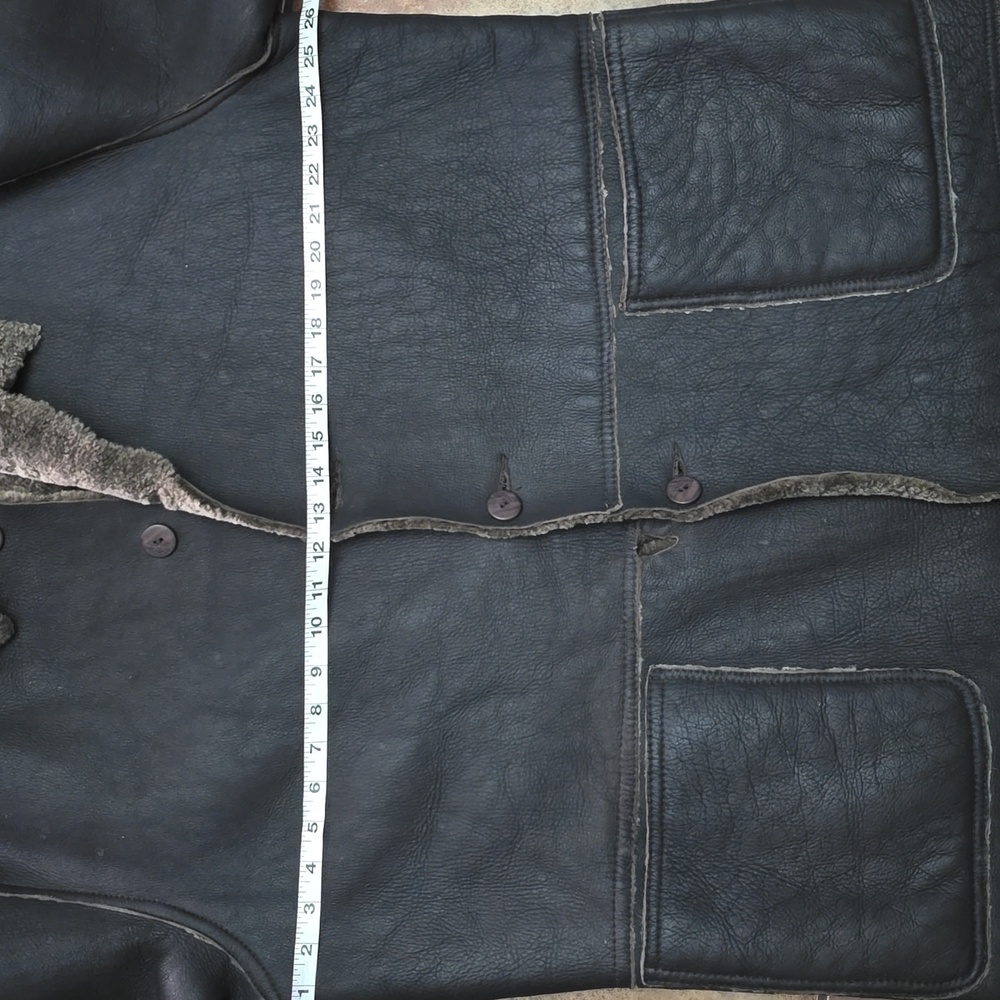 Bradley Brown Genuine Leather Shearling Size XL Unisex - Picture 9 of 9